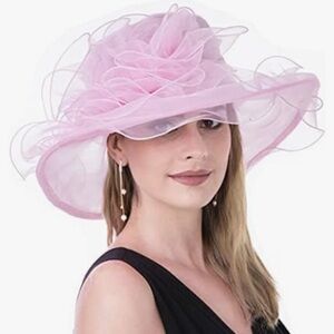 Organza Pink Sunhat